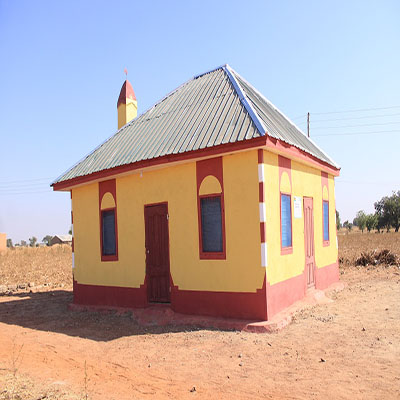 Forty Square Meters Mosque With A Zinc Roof