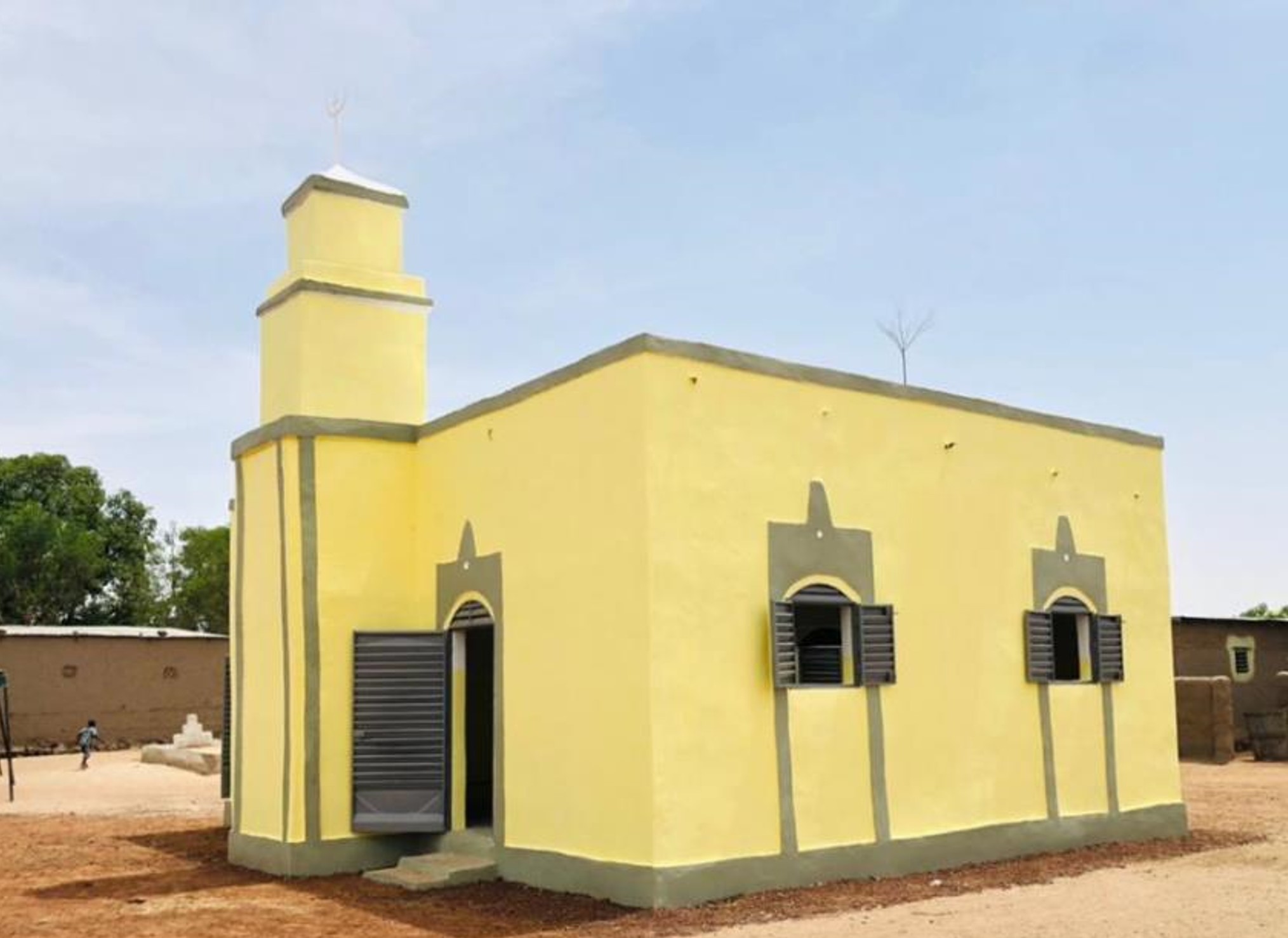 A 150 Square Meter Mosque