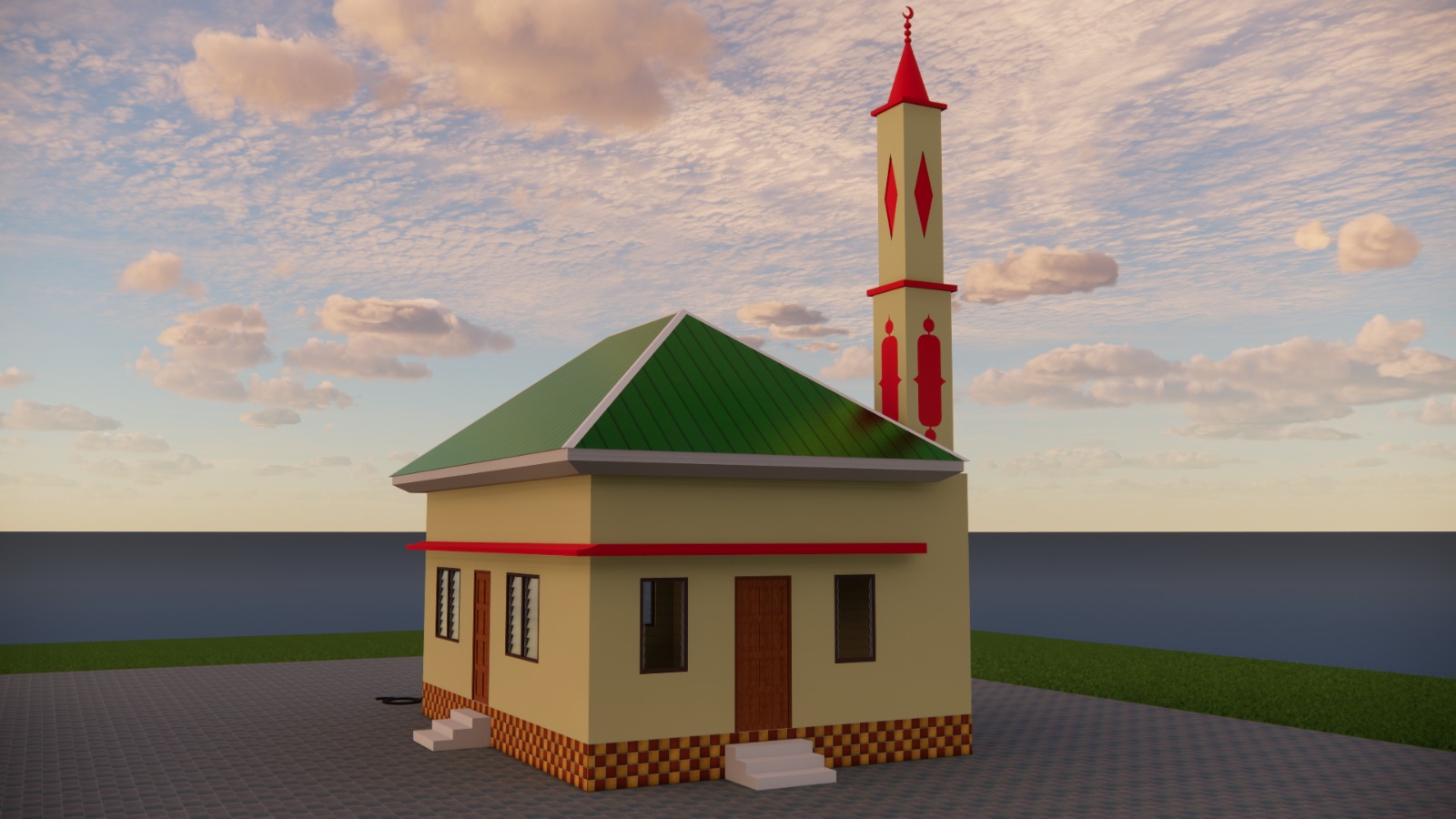 Mosque Of 40 Square Meters