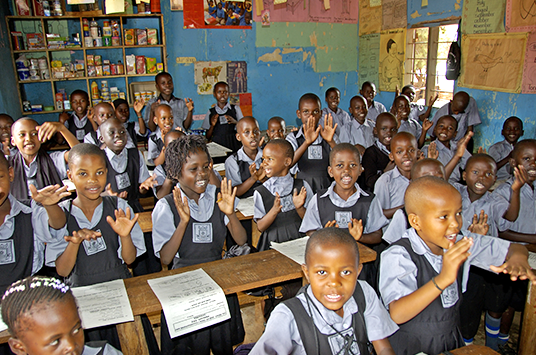 A Two-class School With A Zinc Roof