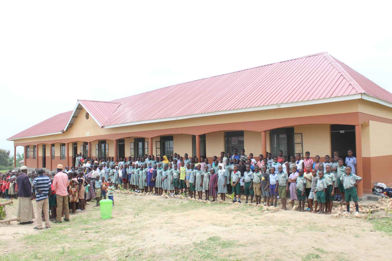 School 4 Class With A Zinc Roof