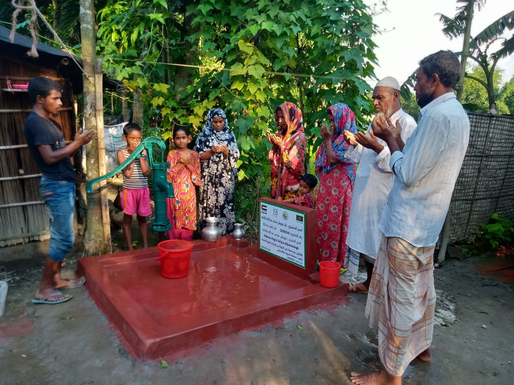 A Well With A Hand Pump, 30-40 Meters Deep